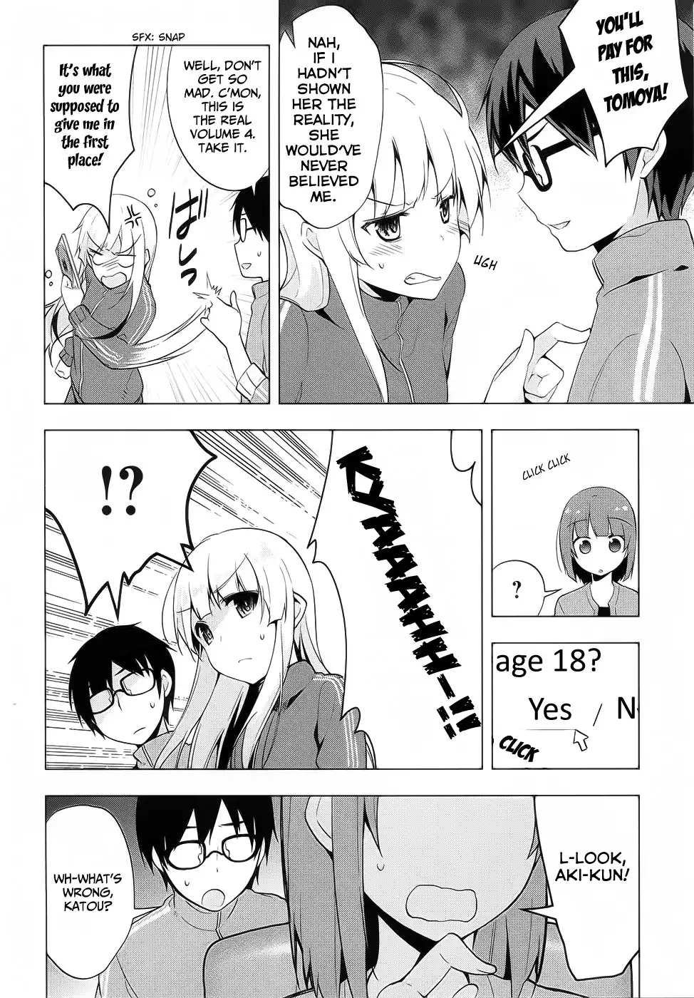 Saenai Kanojo no Sodatekata - Egoistic-Lily Chapter 3 14